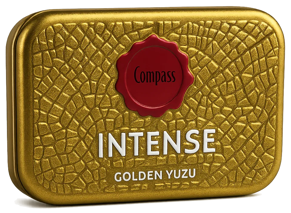 М'ятні драже Compass Intense — Золотий юдзу