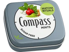 М'ятні драже Compass Classic — Матча, зелений чай, гранат